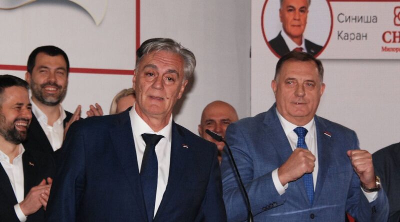 Bosnie : Sinisa Karan élu président de l'entité serbe