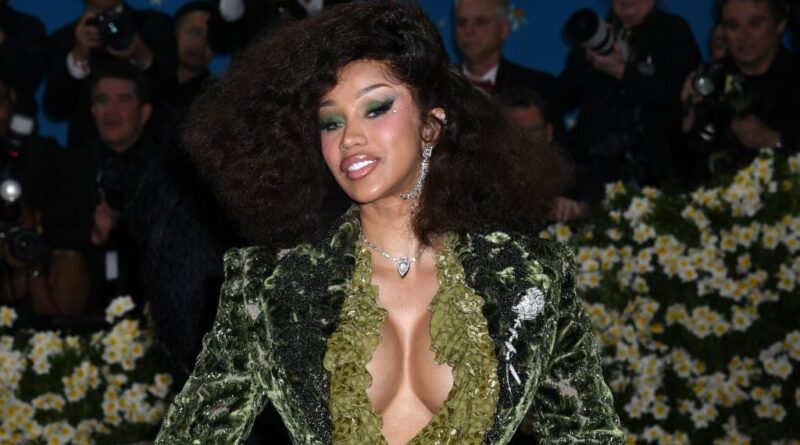 Cardi B révèle les premières photos de son nouveau-né.