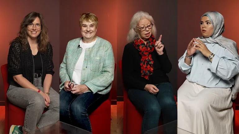 Larissa, Suzanne, Fabienne et Neşe