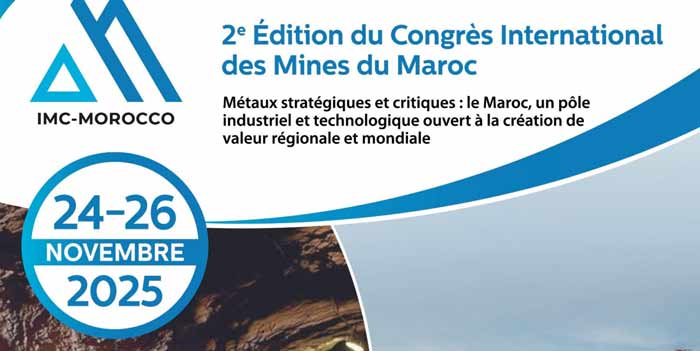 Clôture du 2e Congrès international des mines du Maroc : coopération régionale renforcée