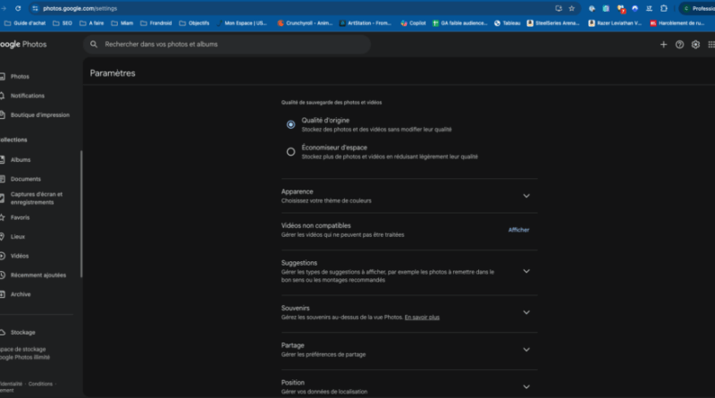 Comment libérer de l’espace de stockage sur Google Photos ?