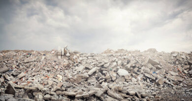 Débris de construction : attirer des investissements pour 15 millions de m³.