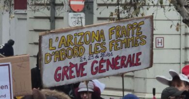 Entre 3000 et 5000 personnes manifestent à Bruxelles contre les violences sexistes.