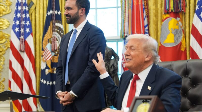 Etats-Unis : Trump et Mamdani se montrent d'accord à la Maison-Blanche