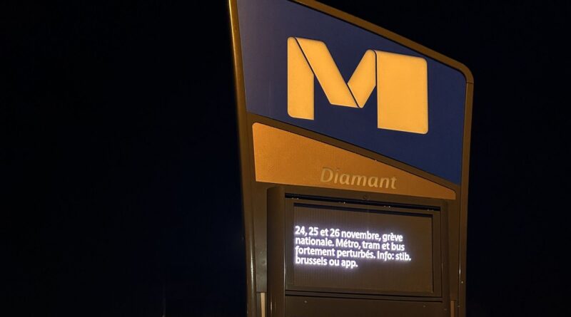 Grève nationale à la STIB : lignes circulant à 5h30 le 24 novembre