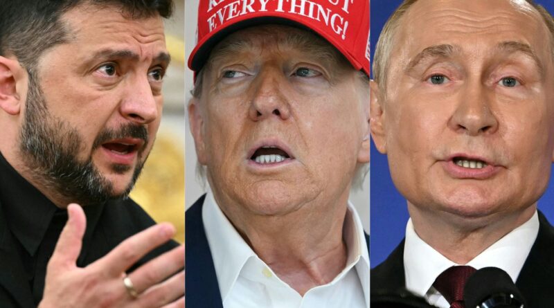 Guerre en Ukraine : Trump optimiste, Macron sceptique sur la Russie