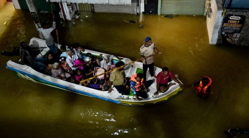 Inondations en Indonésie, Thaïlande et Sri Lanka : 1.000 morts.