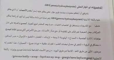 La « drogue du viol » en Algérie : un wali saisit 3 ministères pour le GHB !