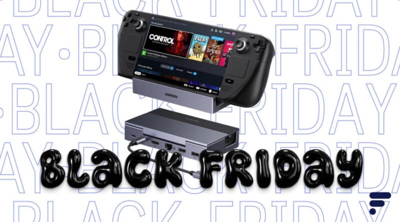 Le Black Friday : -35 % sur le dock pour Steam Deck, ROG Ally, Legion