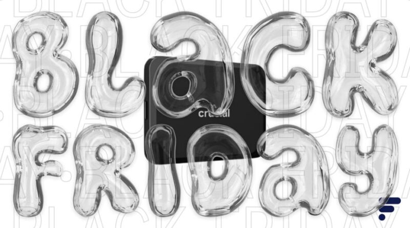 Le Black Friday : SSD Crucial X9 1 To à -22 %