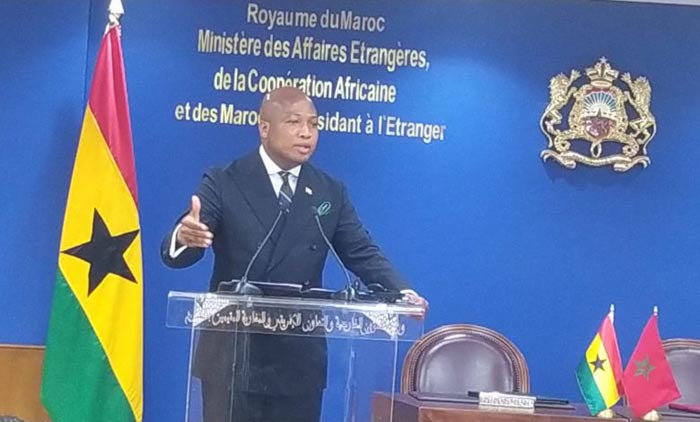 Le ministre ghanéen des AE salue la résolution 2797 du Conseil de sécurité.