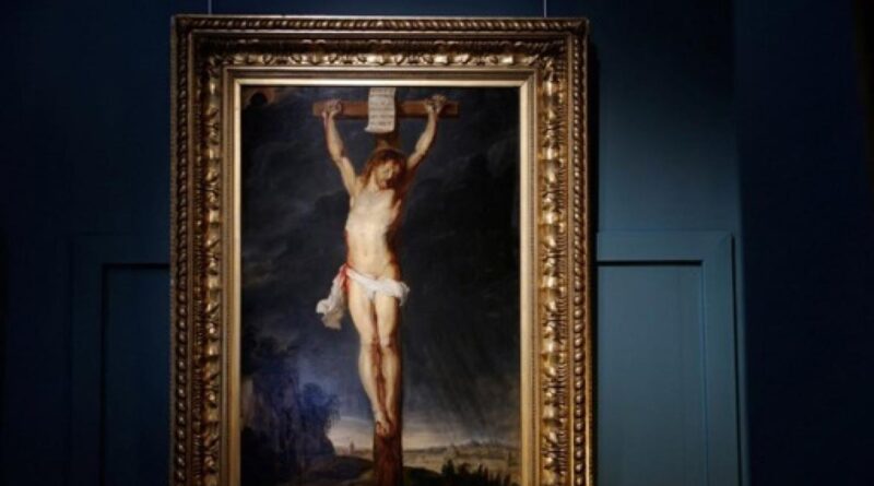 Le tableau "Le Christ en croix" de Rubens vendu près de 3 millions d'euros après 4 siècles de disparition.