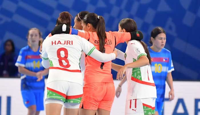 Mondial féminin de futsal : la sélection marocaine remporte sa première victoire.