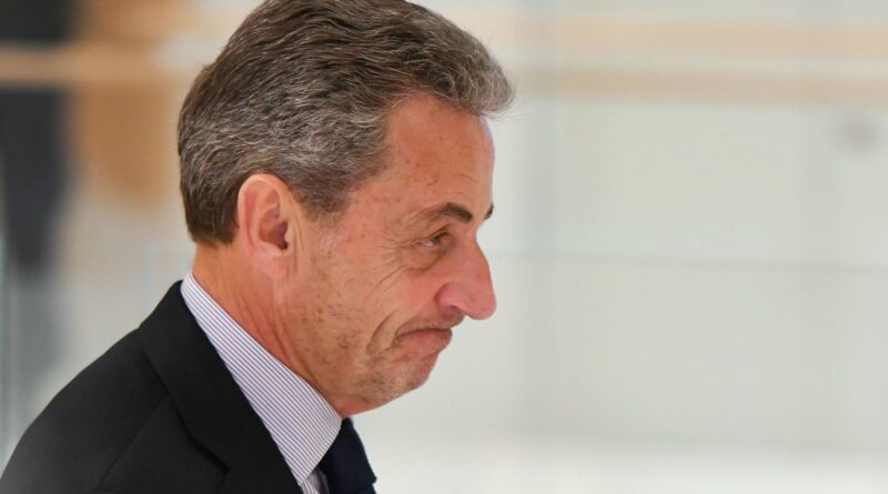 Nicolas Sarkozy, condamné définitivement dans l’affaire Bygmalion, devant la justice.