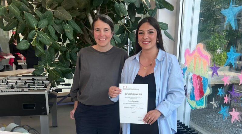 Prix SIA GCO : deux étudiantes du Joint Master of Architecture primées