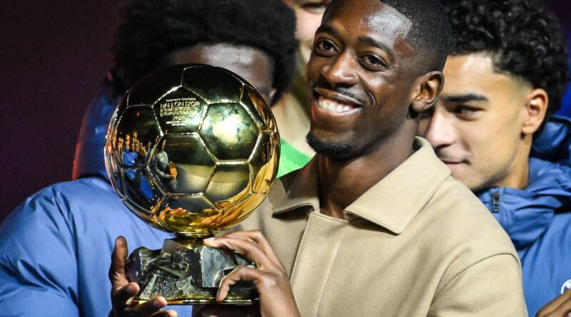 PSG : Ousmane Dembélé espère le Ballon d'or après la Supercoupe d'Europe contre Tottenham