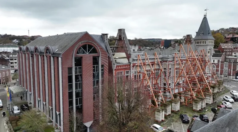 Ras-le-bol face à la dégradation du Palais de justice de Verviers