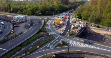Rouverture du tunnel de la E411 sous le carrefour Léonard ce samedi