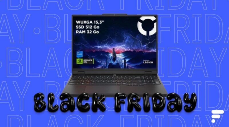 RTX 5070 à 1049 € : le Lenovo Legion 5, champion du Black Friday