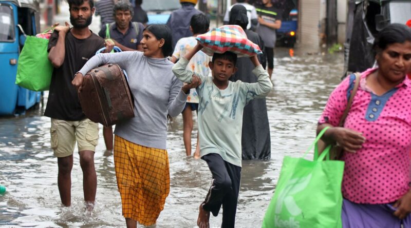 Sri Lanka : 123 morts à cause des inondations et glissements de terrain