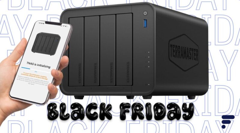 TerraMaster brade son serveur NAS 4 baies Intel N5095 pour Plex
