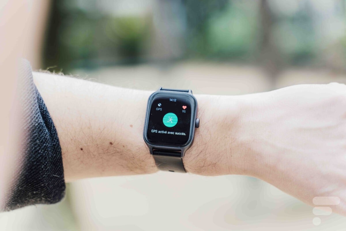 La Decathlon Fit 100 avec suivi GPS