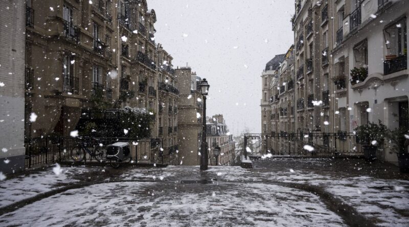 Vigilance orange en Île-de-France : jusqu'à 7 cm de neige cette nuit