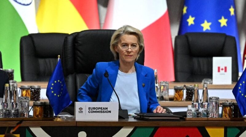 Von der Leyen : l'UE ne doit pas être exclue des plans de paix pour l'Ukraine.