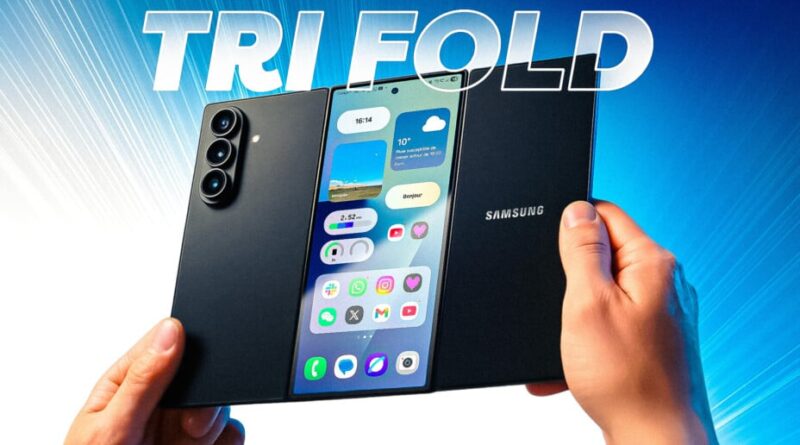 «Â C’est un choix de vie » : le Galaxy Z TriFold, cher et lourd.