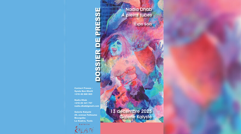 À plein tubes à la galerie Kalysté : Nadja Dhab illumine la danse.