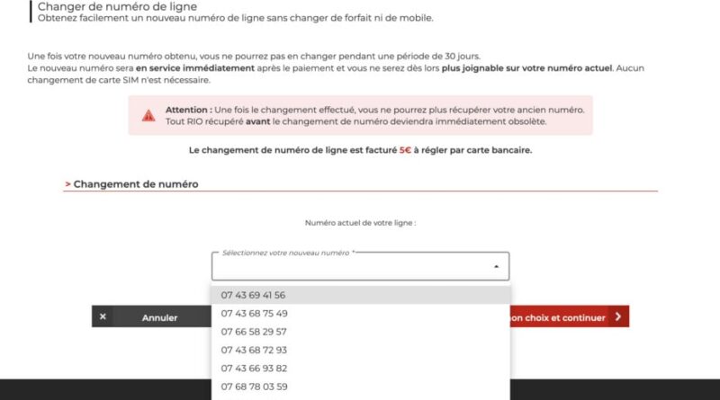 Abonnés Free Mobile : changez de numéro sans nouvelle SIM.