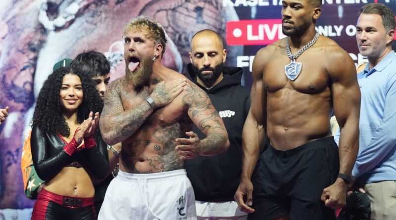 Boxe : Jake Paul risque-t-il de « mourir sur le ring » vendredi face à Anthony Joshua ?