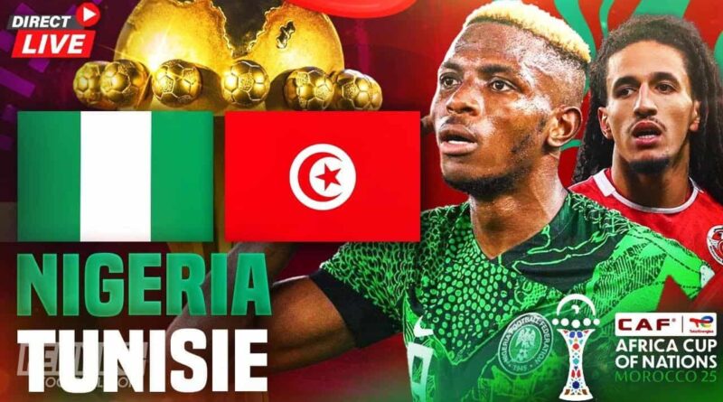 CAN 2025 : comment suivre Tunisie–Nigeria en direct à la télévision ?