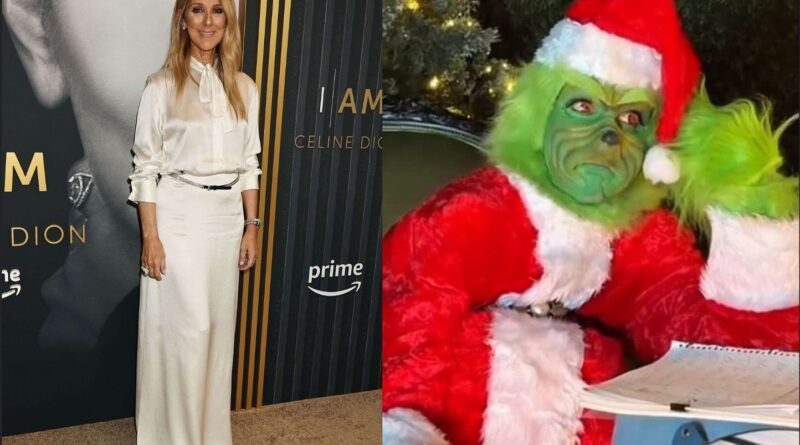 Céline Dion parodie le Grinch dans « la meilleure vidéo de l'année »