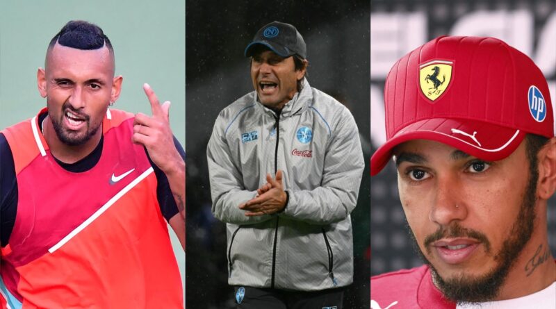 Conte, Hamilton et Kyrgios : déclarations choc en 2025