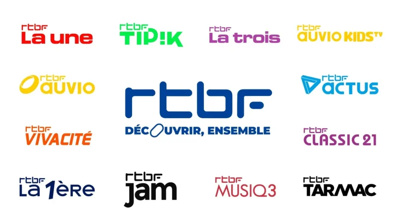 "Découvrir, ensemble" : la RTBF et ses chaînes changent d'identité visuelle.