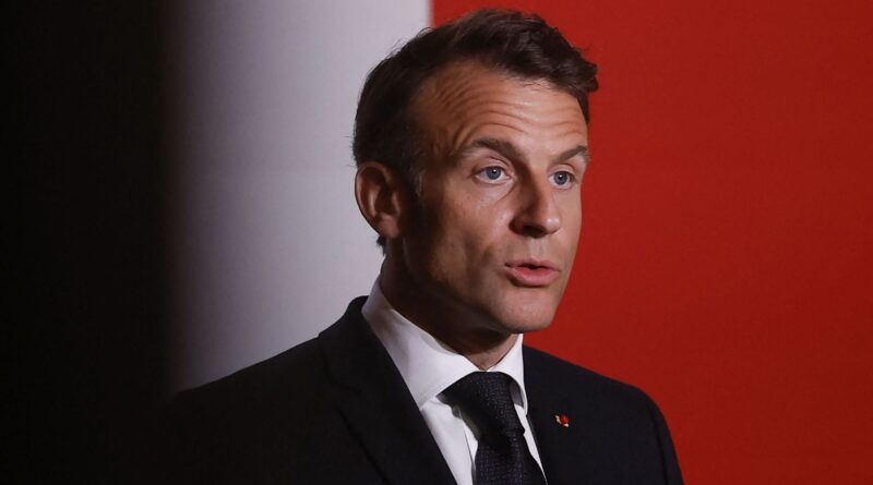 Emmanuel Macron : un plan de paix ne peut être finalisé qu'avec l'Ukraine et les Européens.