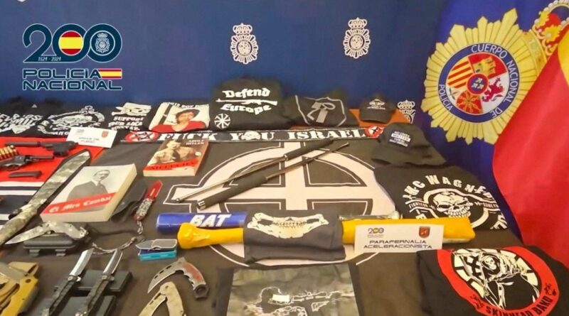 Espagne : La police ne démantèle pas un groupuscule néonazi lié à « The Base »