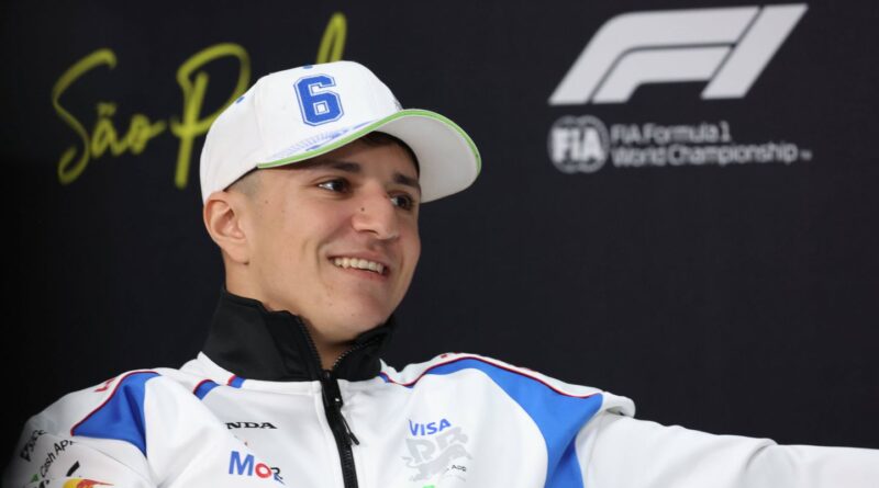 F1 : Isack Hadjar ne rejoint pas Verstappen chez Red Bull en 2024.