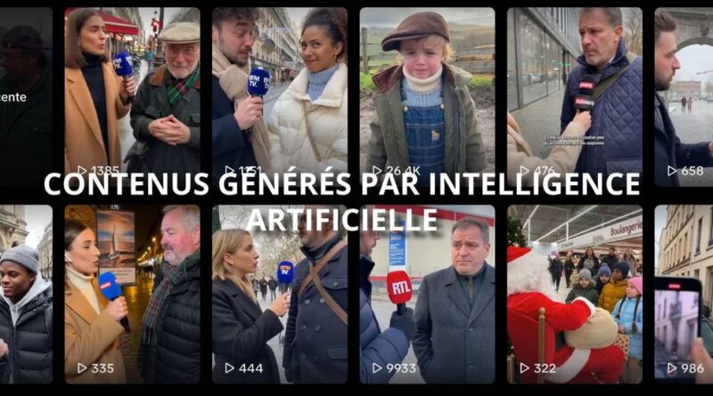 Fausse vidéo d'un agriculteur diffusée par RTBF, générée par IA.