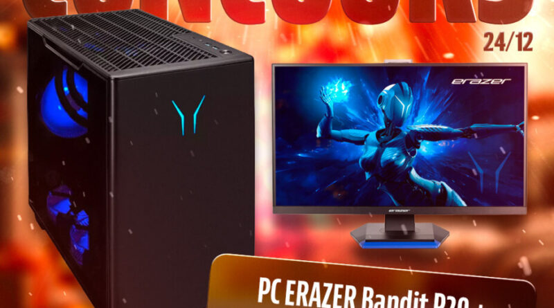 #FrandroidOffreMoi un setup gaming Erazer : PC fixe et écran à gagner