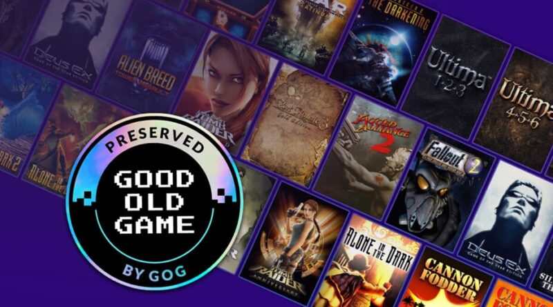 GOG demande votre aide pour faire fonctionner vos anciens jeux PC.