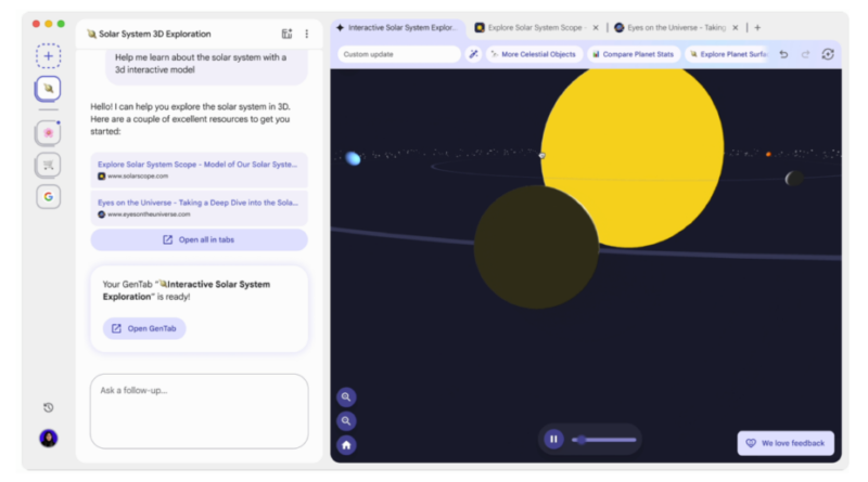 Google Disco et les « GenTabs » de Gemini 3 remplacent-ils Chrome ?