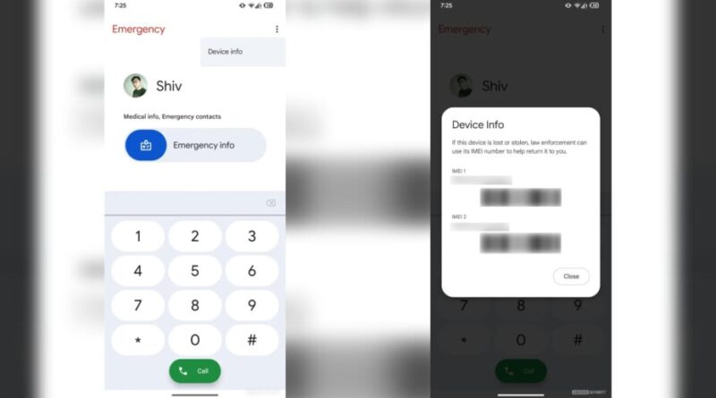 Google veut afficher le numéro IMEI de votre smartphone sur l'écran de verrouillage.