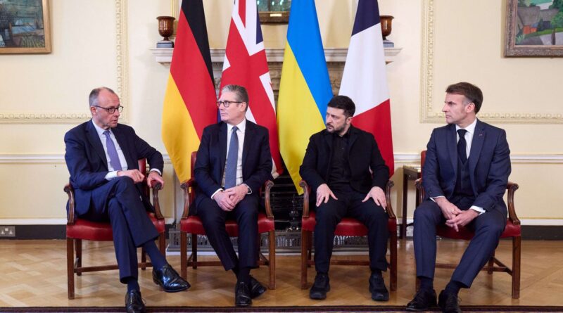 Guerre en Ukraine : Les alliés européens soutiennent Zelensky en direct.