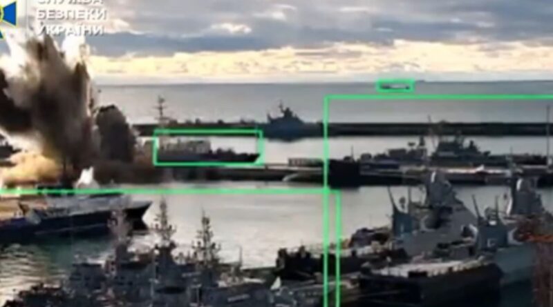 Guerre en Ukraine : Premier drone naval frappe un sous-marin russe