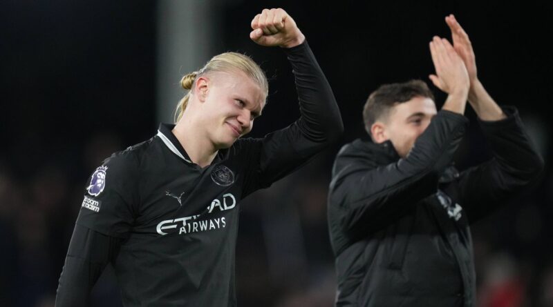 Haaland atteint des chiffres fous en Premier League avec Manchester City