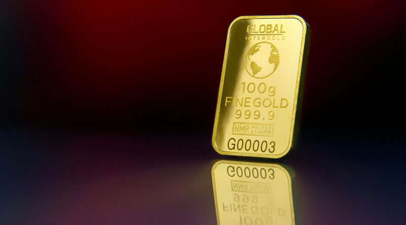 Hausse du prix de l’or en raison de la baisse du dollar