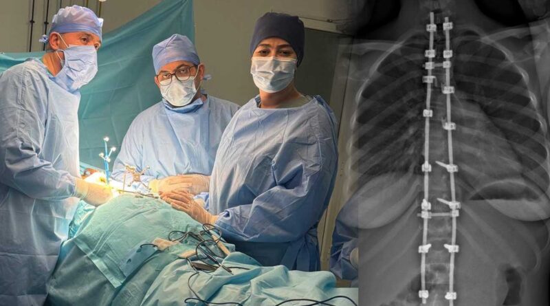 Institut Kassab : réussite d'une première opération de scoliose en Tunisie