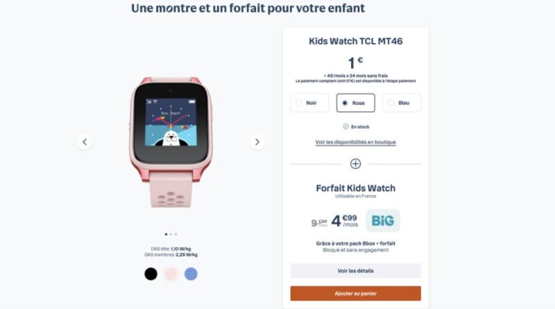 Kids Watch : le cadeau Noël pour l'autonomie des enfants en sécurité [Sponso]